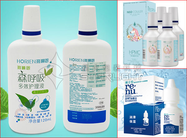 護(hù)理液灌裝機(jī)灌裝樣品展示