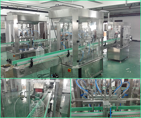 瓶裝菜籽油灌裝機設備細節圖